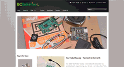 Desktop Screenshot of bc-robotics.com